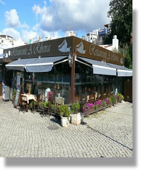 Fish resturant on Alvor waterfont