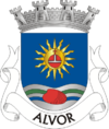 Alvor coat of arm with sun and septre